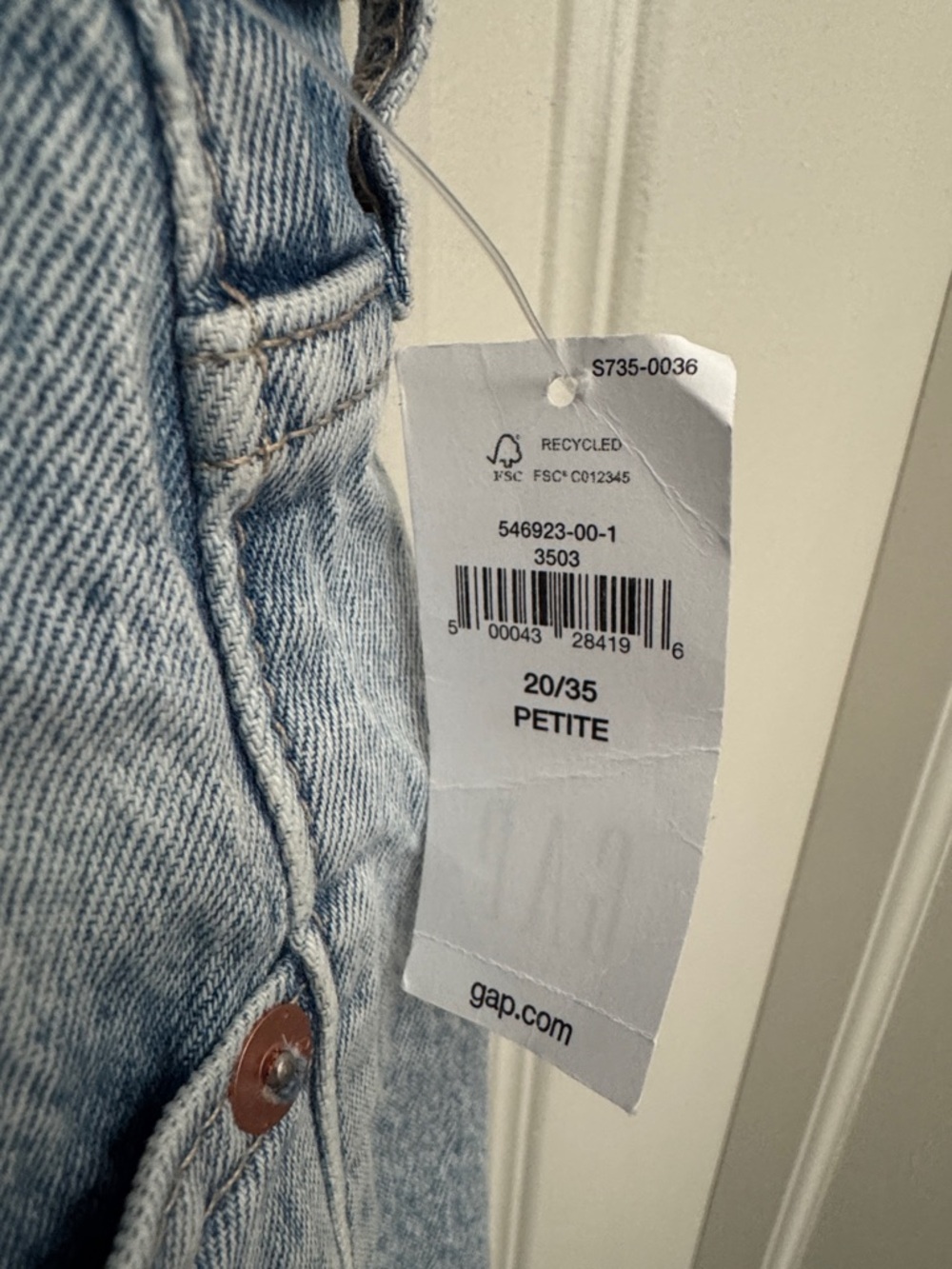Gap Denim Cheeky Straight jeans - Picture 5 of 8